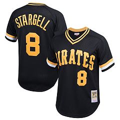 Men's Pittsburgh Pirates Stitches Yellow Cooperstown Collection Team Jersey