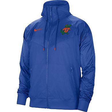 Men's Nike Royal Florida Gators Windrunner Raglan Full-Zip Jacket