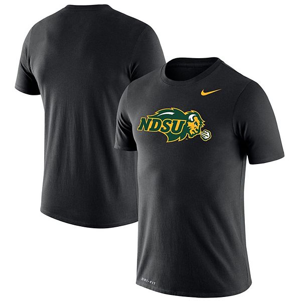 Men's Nike Black NDSU Bison School Logo Legend Performance T-Shirt