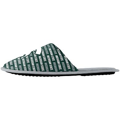Youth FOCO Michigan State Spartans Team Scuff Slippers