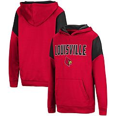 Louisville Cardinals Colosseum Arch & Logo 3.0 Pullover Hoodie - Heather  Gray