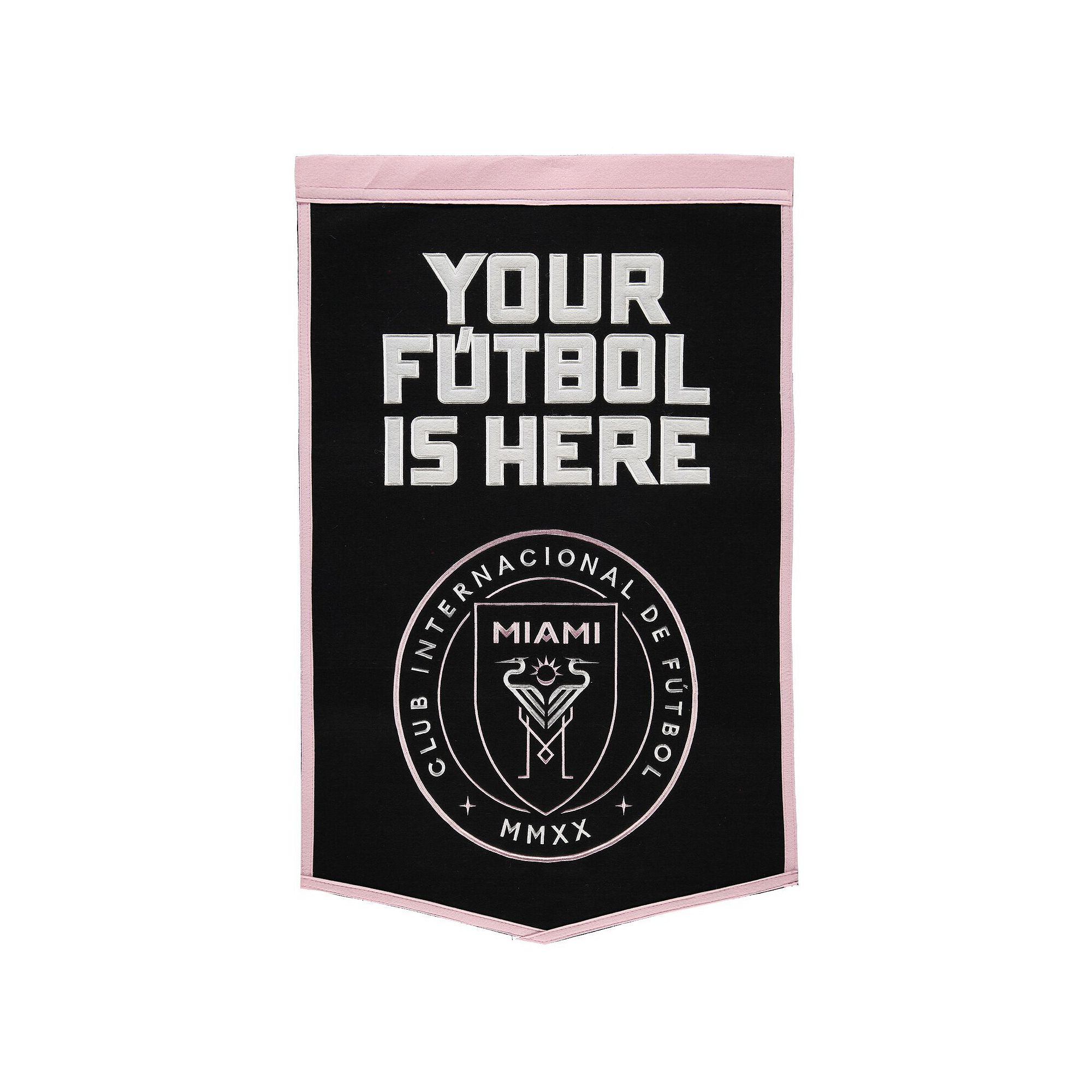 Inter Miami CF Dynasty Banner, Mls Black