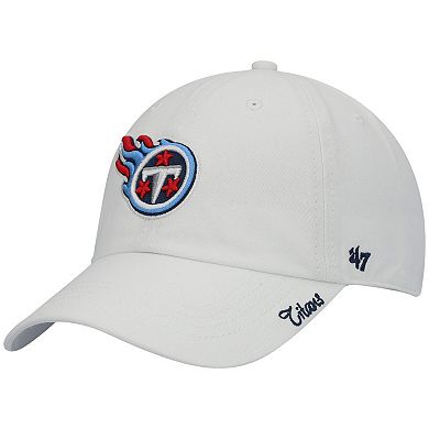 Women's '47 White Tennessee Titans Team Miata Clean Up Adjustable Hat