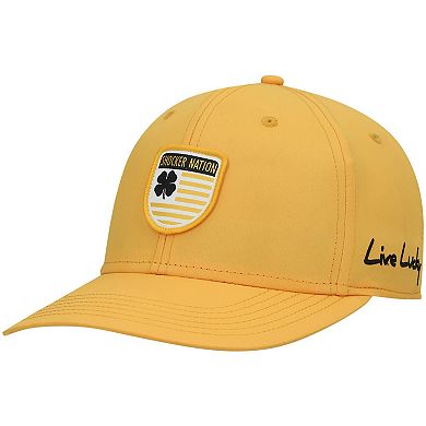 Men's Yellow Wichita State Shockers Nation Shield Snapback Hat