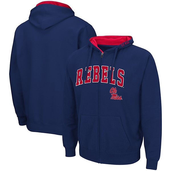 Men's Colosseum Powder Blue Ole Miss Rebels Arch & Logo 3.0