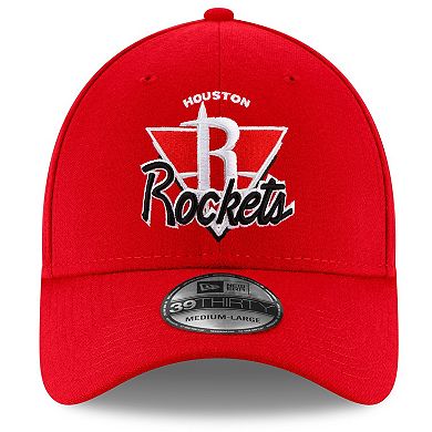 Men's New Era Red Houston Rockets 2021 NBA Tip-Off 39THIRTY Flex Hat