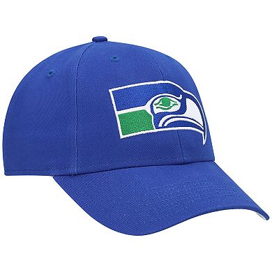 Youth '47 Royal Seattle Seahawks Legacy Basic MVP Adjustable Hat