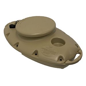 CreekKooler Pup 15 Quart Portable Floating Beverage Water Drink Can Cooler, Tan - 1