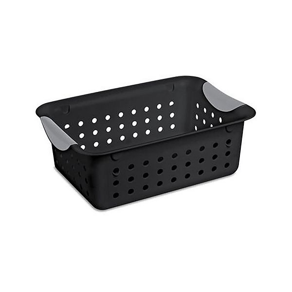 Sterilite Ultra Small Home Organization Storage Basket w/ Holes