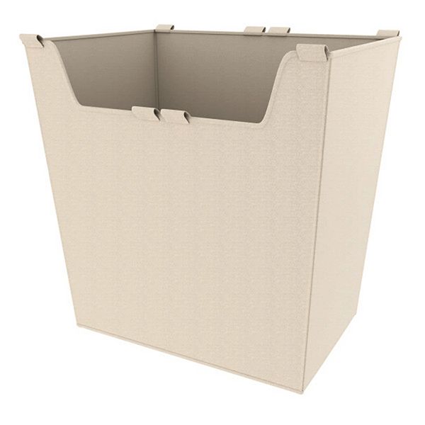 RevAShelf Sidelines 17.5" Canvas Cloth Closet Basket Liner Tan CBLSL