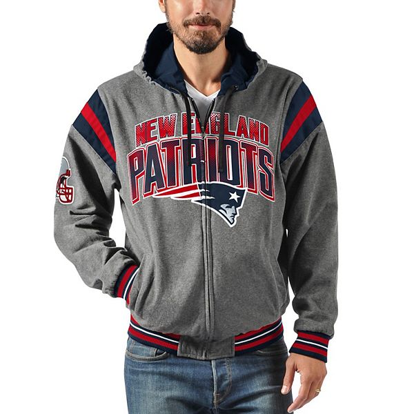 Officially Licensed NFL Men's Faux Suede Full-Zip Jacket by Glll