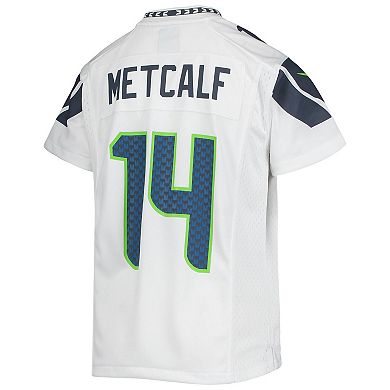 Youth Nike DK Metcalf White Seattle Seahawks Game Jersey