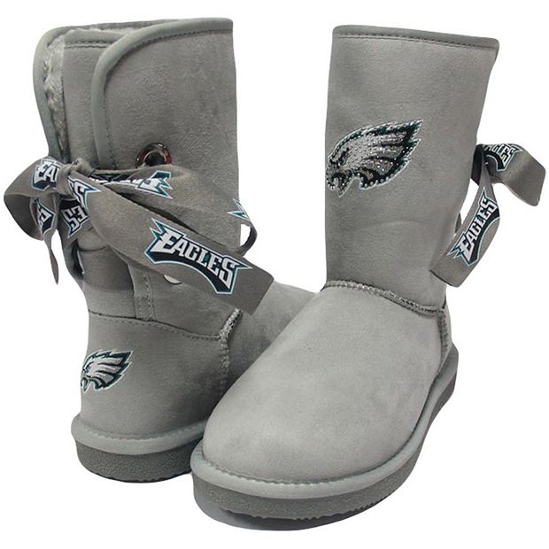 Women's Cuce Philadelphia Eagles Champion Ribbon Boots