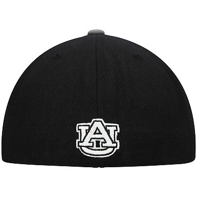 Men's Top of the World Black/Gray Auburn Tigers Team Color Two-Tone Fitted Hat