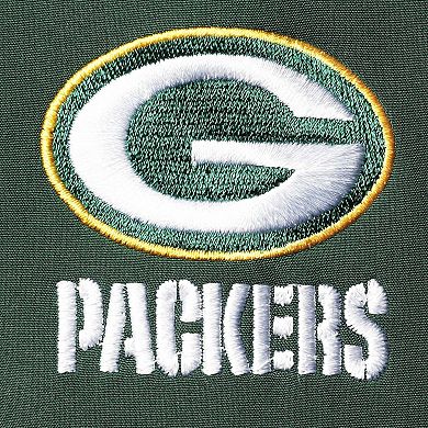 Men's Dunbrooke Green/Black Green Bay Packers Big & Tall Alpha Full-Zip Hoodie Jacket