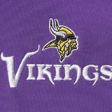 Men's Dunbrooke Purple/Black Minnesota Vikings Big & Tall Alpha Full-Zip Hoodie Jacket