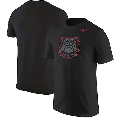Men's Nike Black Georgia Bulldogs Logo Color Pop T-Shirt