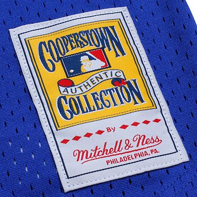 Men's Mitchell & Ness Bo Jackson Kansas City Royals Royal 1989 Authentic Cooperstown Collection Batting Mesh Practice Jersey