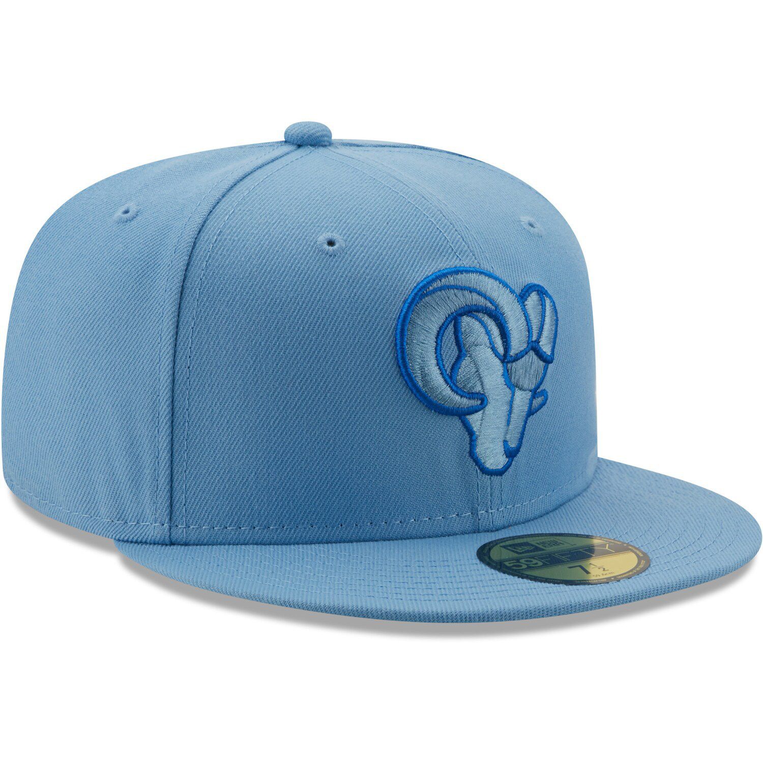 Men's New Era Royal Los Angeles Rams Omaha Low Profile 59FIFTY Fitted Team Hat