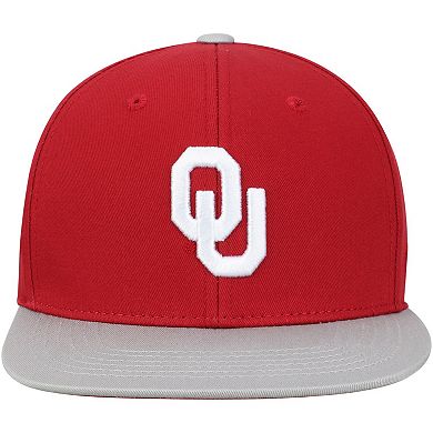 Youth Top of the World Crimson Oklahoma Sooners Maverick Snapback Adjustable Hat