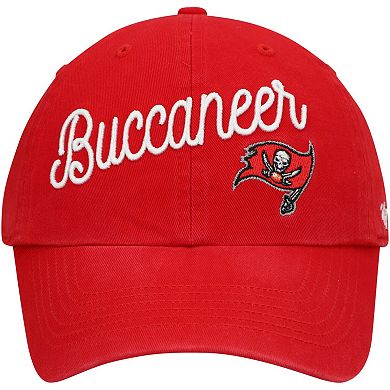 Women's '47 Red Tampa Bay Buccaneers Millie Clean Up Adjustable Hat