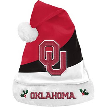 FOCO Oklahoma Sooners Colorblock Santa Hat