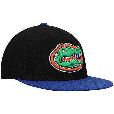 Men's Top of the World Black/Royal Florida Gators Team Color Two-Tone Fitted Hat