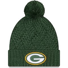 Men's New Era Gray Green Bay Packers Core Classic Cuffed Knit Hat