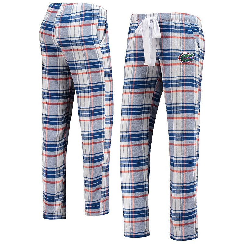 Womens Concepts Sport Royal/Orange Florida Gators Accolade Flannel Pants, 