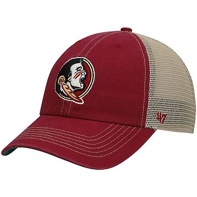 Men's '47 Garnet Florida State Seminoles Trawler Trucker Snapback Hat