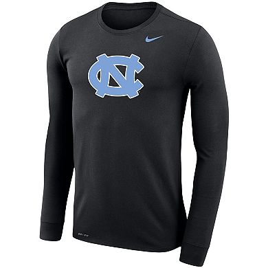 Men's Nike Black North Carolina Tar Heels School Logo Legend ...