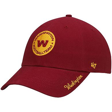 Women's '47 Burgundy Washington Football Team Miata Clean Up Primary Adjustable Hat