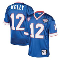 Men's Jim Kelly Buffalo Bills Jersey Mitchell & Ness NFL Blue Throwback  Jersey