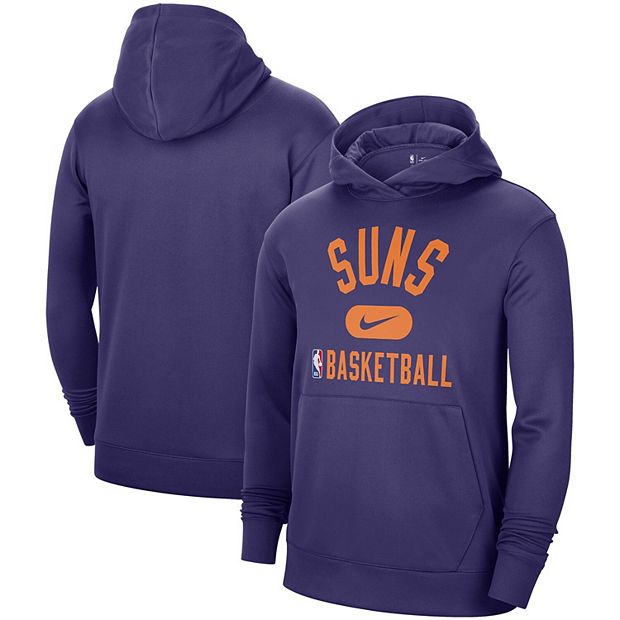 Phoenix Suns Nike Purple Fleece Pullover Hoodie Sweatshirt Size L Brand New  Tags