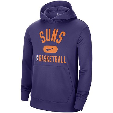 Men's Nike Purple Phoenix Suns 2021-2022 Spotlight On Court Performance Practice Pullover Hoodie