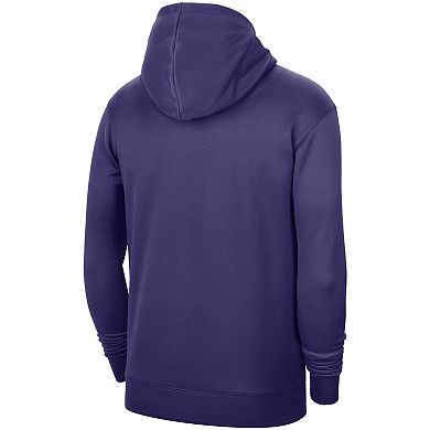 Men's Nike Purple Phoenix Suns 2021-2022 Spotlight On Court Performance Practice Pullover Hoodie
