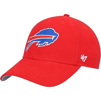 Youth '47 Red Buffalo Bills Secondary MVP Adjustable Hat