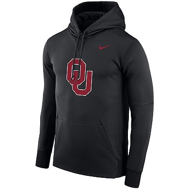 Men's Nike Black Oklahoma Sooners Performance Pullover Hoodie