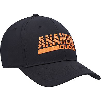 Men's adidas Black Anaheim Ducks 2021 Locker Room AEROREADY Flex Hat