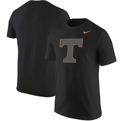 Men's Nike Black Tennessee Volunteers Logo Color Pop T-Shirt
