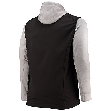 Men's Dunbrooke Black/Gray Jacksonville Jaguars Big & Tall Alpha Full-Zip Hoodie Jacket