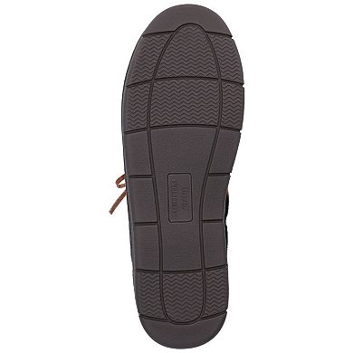 Men's FOCO Brooklyn Nets Corduroy Moccasin Slippers