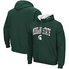 Men's Champion Green George Mason Patriots Reverse Weave Fleece Crewneck  Sweatshirt