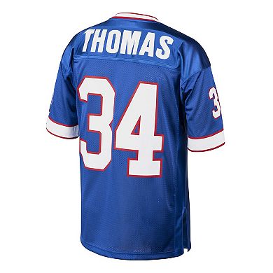 Men's Mitchell & Ness Thurman Thomas Royal Buffalo Bills 1985 Authentic Throwback Retired Player Jersey