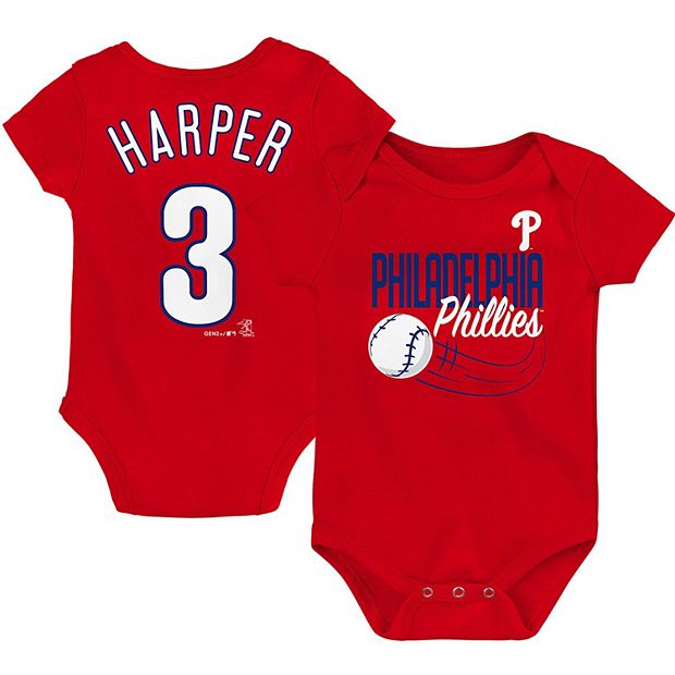 Newborn & Infant Bryce Harper Red Philadelphia Phillies Slugger