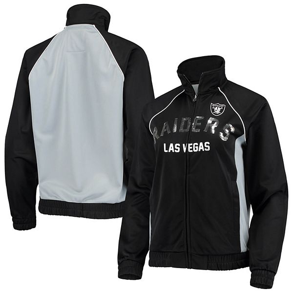 Women's G-III 4Her by Carl Banks Black/Silver Las Vegas Raiders