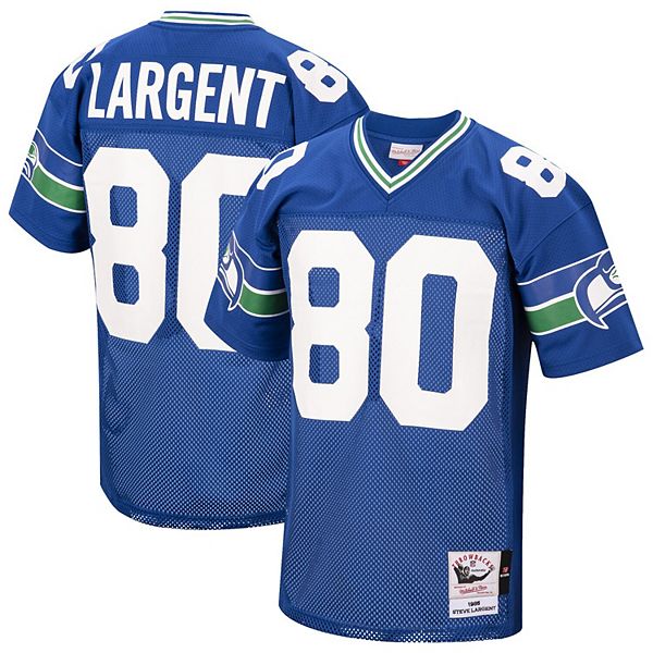 NWT Mitchell & Ness NFL Seattle Seahawks Steve Largent #80 Jersey Sz.