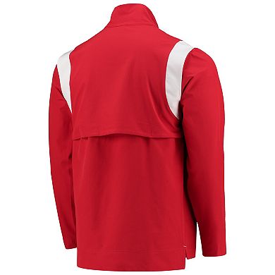 Men's Nike Red Team USA On-Field Quarter-Zip Jacket