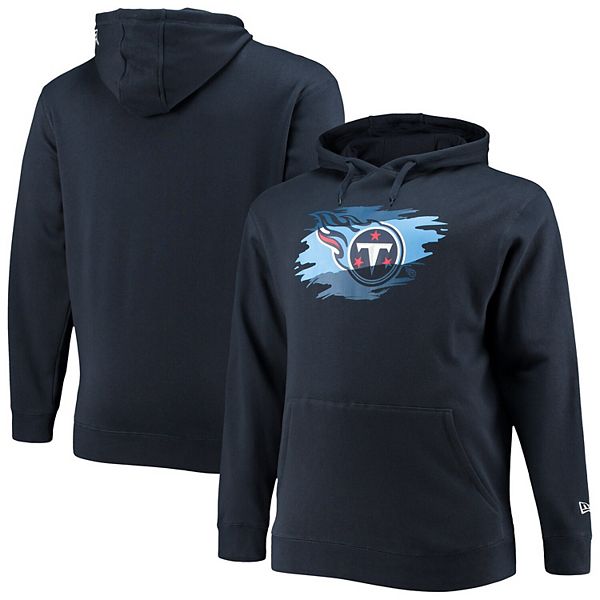 Tennessee Titans New Era Long Sleeve Hoodie T-Shirt - Navy