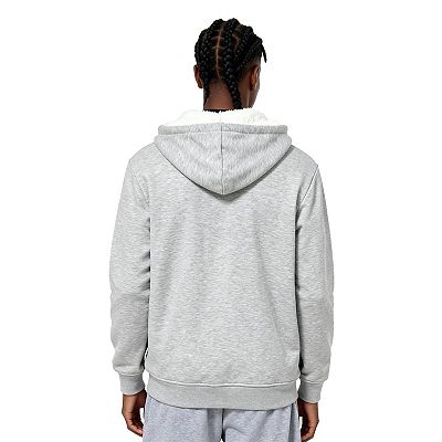 Men's Volcom Foreman Zip-Front Sherpa-Lined Hoodie